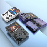 R36S Handheld Game Player 3.5 Inch Screen R36S Portable Handheld Gaming Console 64GB 15000 Games Classic Retro Video Game Player