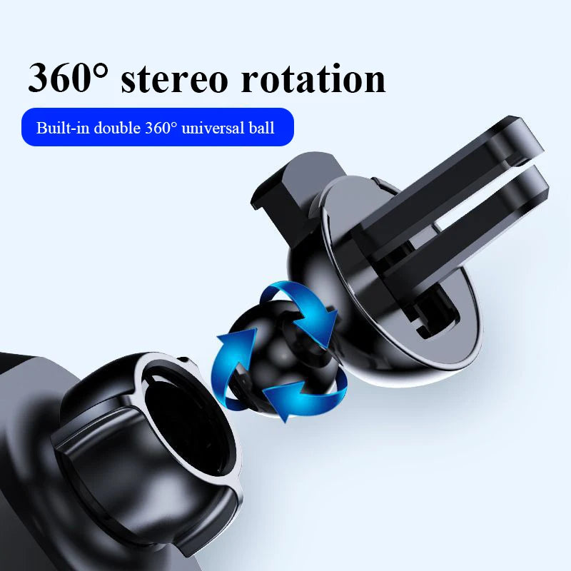 Car Phone Holder High Quality Air Vent Car Mount Universal Alloy Phone Support Car Stand Phone Accessories New