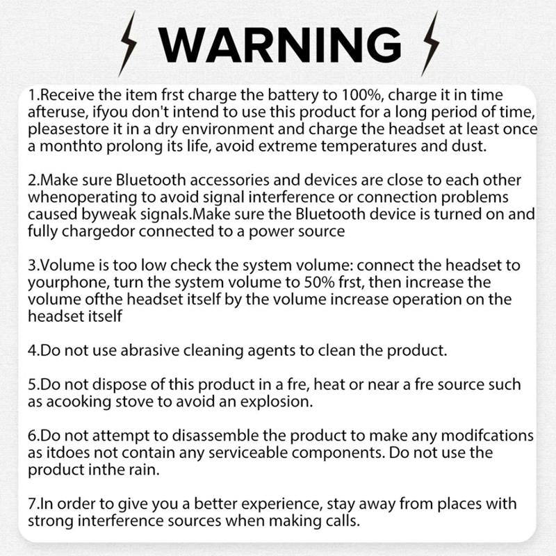 In-Ear Design Wireless High Quality Headphoneswireless In-Ear Headphones with LED Batteryindicator, Touch Controls, Sound Lsolation, Formusic Gaming Sports, True Wireless Earbudsheadset