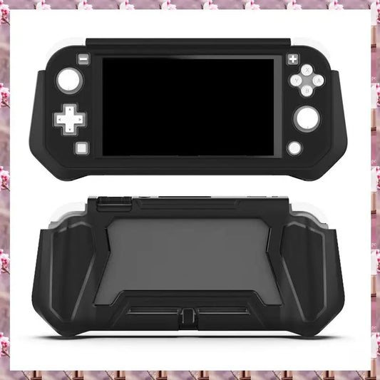 Switch Lite Accessories Pack 2025 – Protective Case, Grip Holder, and Screen Cover