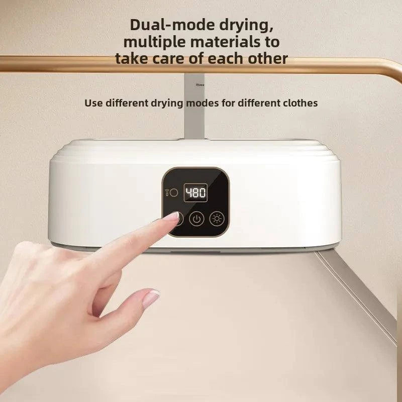 Portable Clothes Dryer Mini Dryer Machine with 360°Full Hot Air Drying Foldable Laundry Dryers Dryer Machine for Underwear Socks