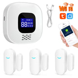 Smart Home Security-Protection Tuya Home Security Alarm Smart Life App Burglar Alarm Siren
