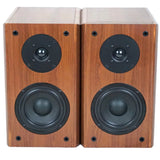 5.5 Inch 200W 4Ohm Bookshelf Speaker Two-Way Hifi Passive Speaker Fever Wooden Speaker Surround Home Theater Speaker Sound Box