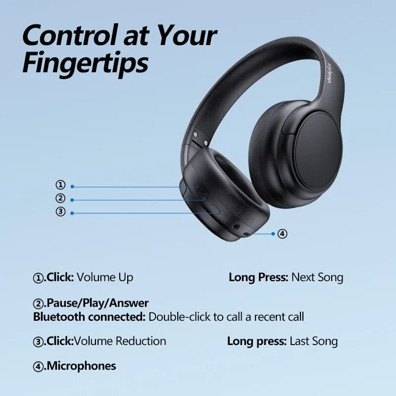 Original TH20 Gaming Headphones Dual Mode Headset Wireless Bluetooth 5.3 Foldable Sport Headphone Music Earphone 2023 New