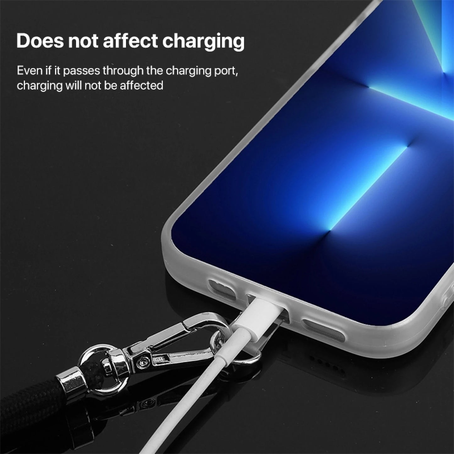 NEW Universal Adjustable Phone Lanyard Strap Mobile Phone Hanging Rope Neck Straps Anti-Lost Lanyards Cell Phone Accessories