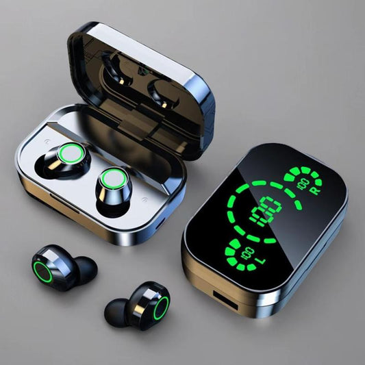 In-Ear Design Wireless High Quality Headphoneswireless In-Ear Headphones with LED Batteryindicator, Touch Controls, Sound Lsolation, Formusic Gaming Sports, True Wireless Earbudsheadset