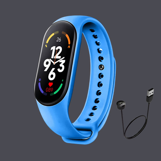 M7 Activity Fitness Trackers Fitness Tracker Watch Smart Watch with Blood Pressure Monitor Sleep Tracker Smart Watch for Weather