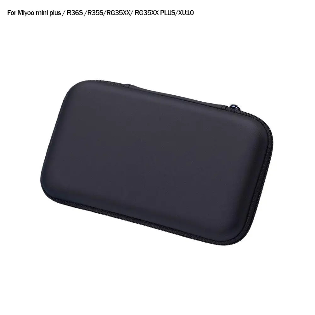 3.5Inch Handheld Game Console Case for Miyoo Mini plus R35S RG35XX RG35XX plus XU10 Protective Travel Retro Mini Playe C2H8
