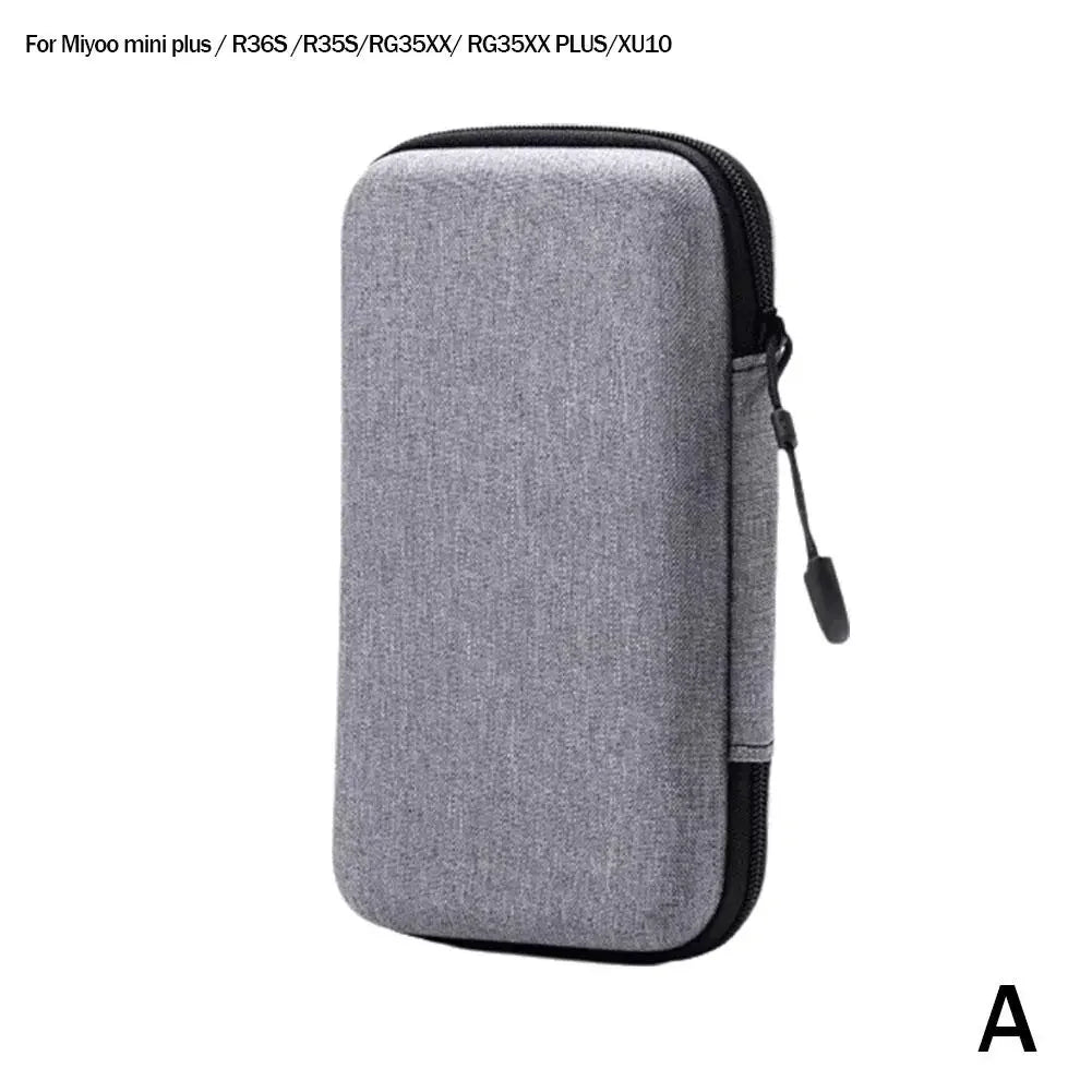3.5Inch Handheld Game Console Case for Miyoo Mini plus R35S RG35XX RG35XX plus XU10 Protective Travel Retro Mini Playe C2H8