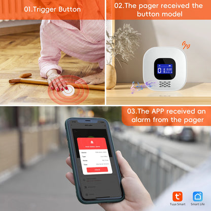 Smart Home Security-Protection Tuya Home Security Alarm Smart Life App Burglar Alarm Siren