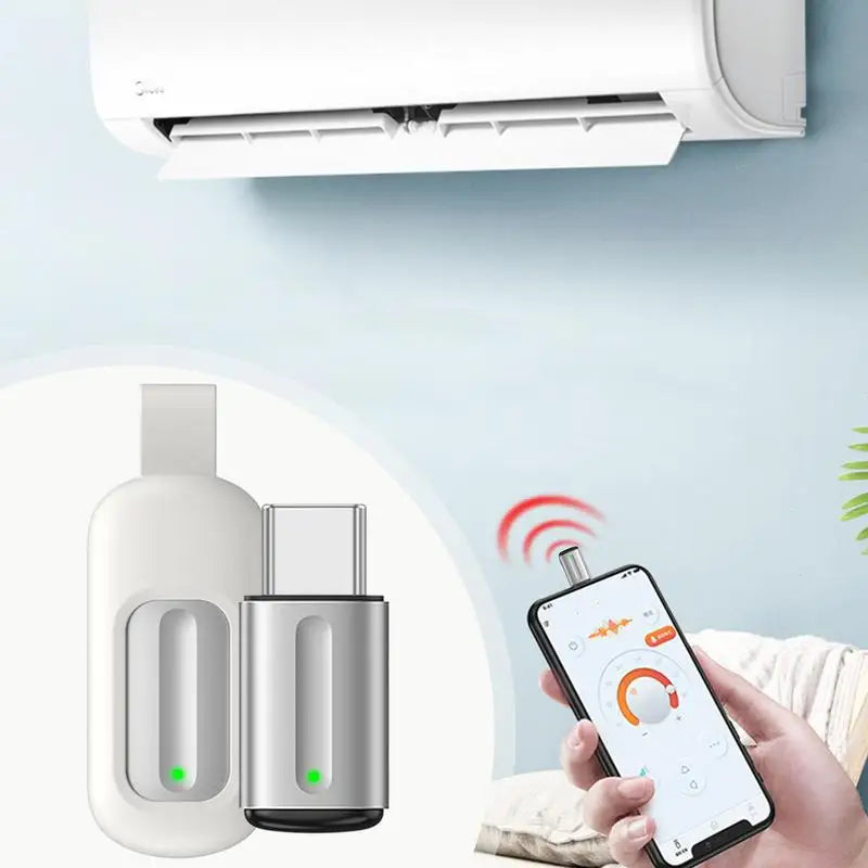 Small IR Adapter for Smartphone Appliances IR Remote Controller Smartphone Adapter Plug and Play Electronics Accessory For