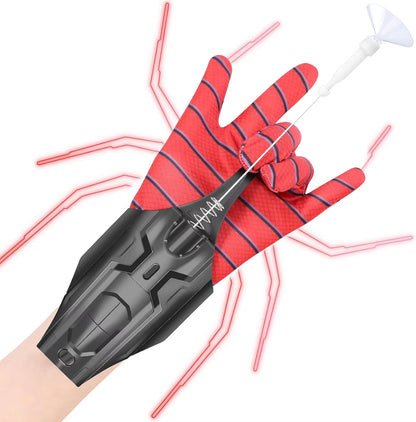 Spider Man Wrist Launcher Shooters Peter Parker Cosplay Props Shooting Device Toys for Children Giftsspider Silk Launche Toy