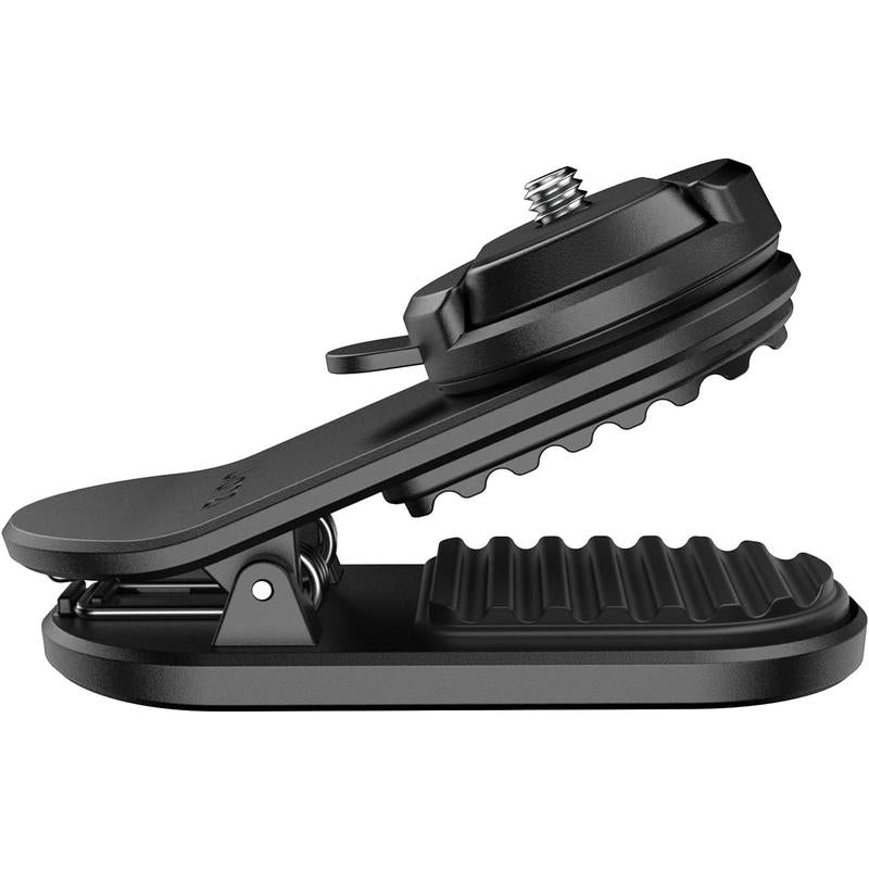 ULANZI CK02 Cka Quick Release Camera Backpack Mount Clip,Ck01 Magnetic Mount Stand for DJI Osmo Pocket 3 Accessories, with Standard 1/4" Thread for Action Cameras Pocket 3 Expansion Adapter