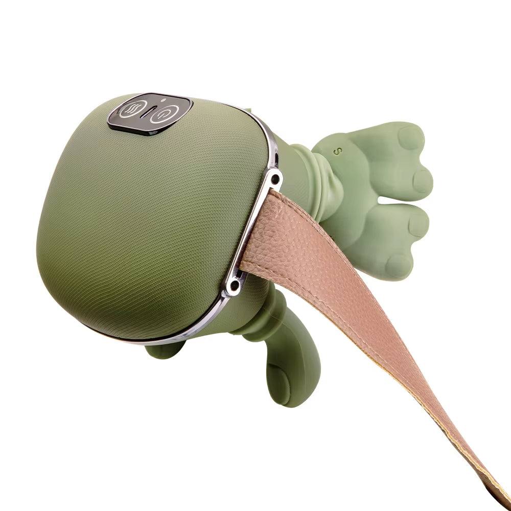 Bionic Neck Shoulder Massager Finger Pressure Heated Back Massagers Electric Kneading Muscles Massage Pillow Neck Waist Leg Body