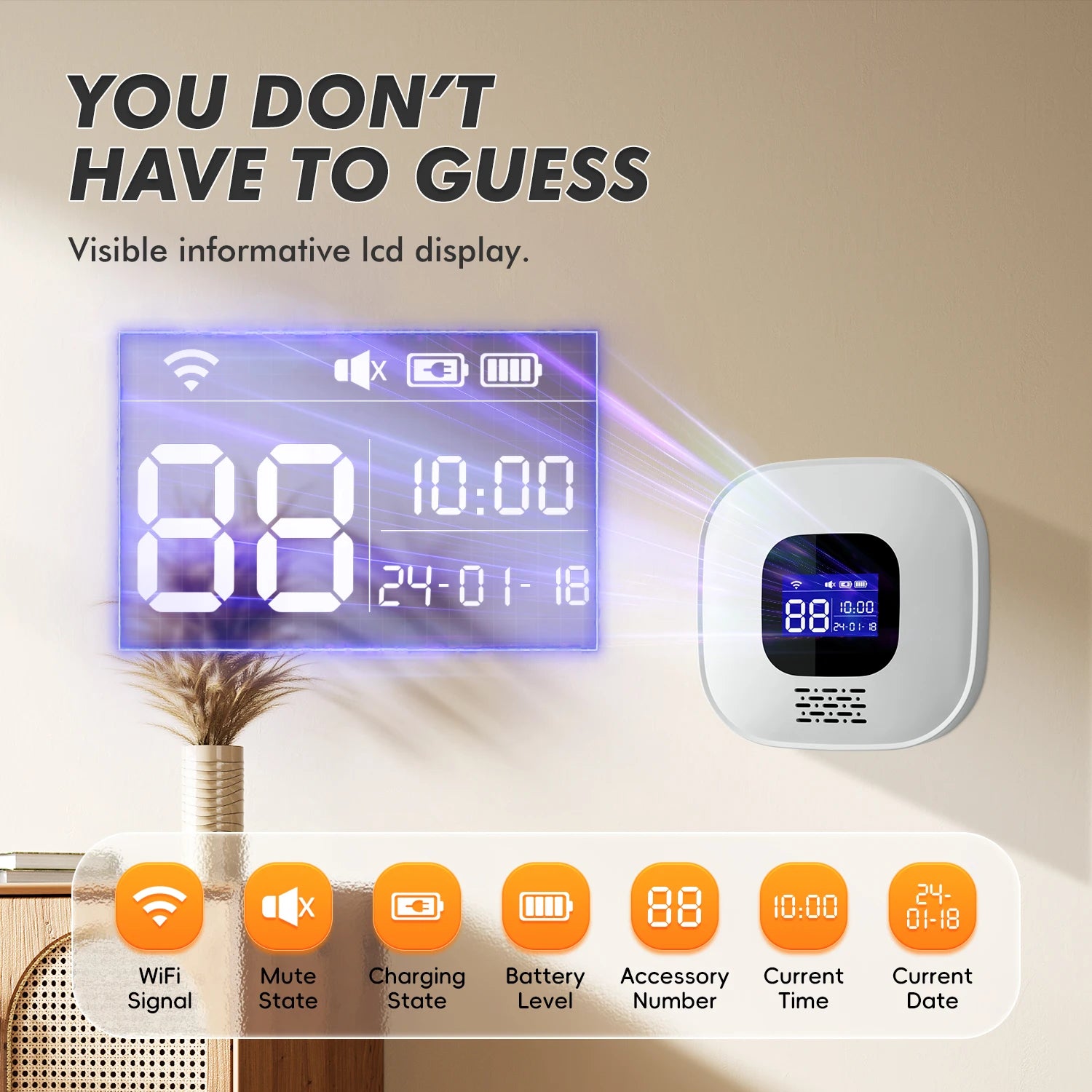 Smart Home Security-Protection Tuya Home Security Alarm Smart Life App Burglar Alarm Siren