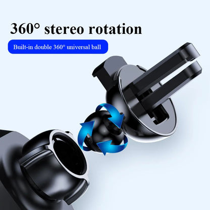 Car Phone Holder High Quality Air Vent Car Mount Universal Alloy Phone Support Car Stand Phone Accessories New