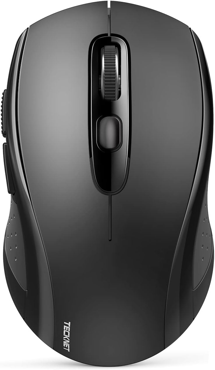 Bluetooth Mouse wireless dual-mode 4000DPI shown with USB receiver