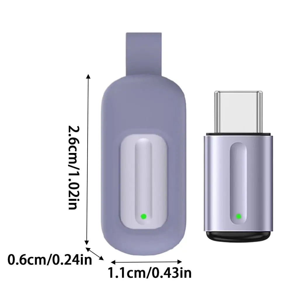 Small IR Adapter for Smartphone Appliances IR Remote Controller Smartphone Adapter Plug and Play Electronics Accessory For
