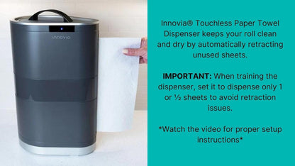 New!  Countertop Touchless Paper Towel Dispenser in Grey