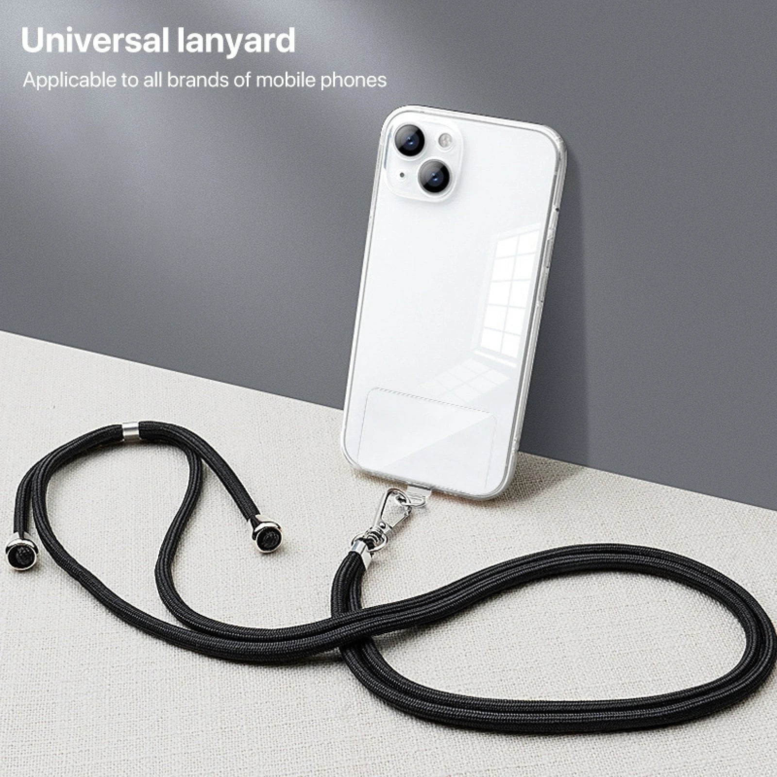 NEW Universal Adjustable Phone Lanyard Strap Mobile Phone Hanging Rope Neck Straps Anti-Lost Lanyards Cell Phone Accessories