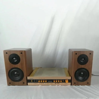 5.5 Inch 200W 4Ohm Bookshelf Speaker Two-Way Hifi Passive Speaker Fever Wooden Speaker Surround Home Theater Speaker Sound Box