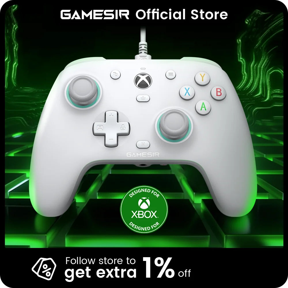 Gamesir G7 SE Xbox Gaming Controller Wired Gamepad for Xbox Series X, Xbox Series S, Xbox One, with  Effect Joystick