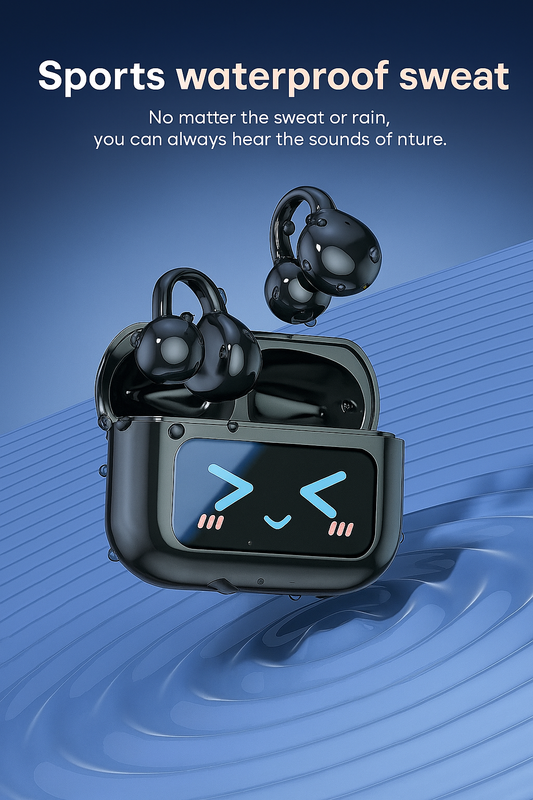 M100 Bluetooth 5.4 Earbuds waterproof wireless headphones for workouts