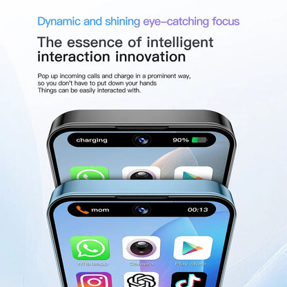 XS19 3.88" Mini Smartphone 2GB RAM 16GB ROM Android10.0 Face Recognition Unlock 3G Small Mobile Phone