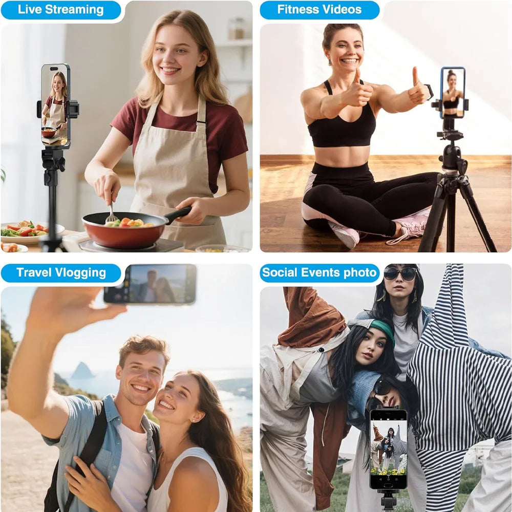 Magnetic Phone Selfie Monitor Screen for Smartphone Rear Camera Selfie Vlog Live Stream for Iphone Android Phone