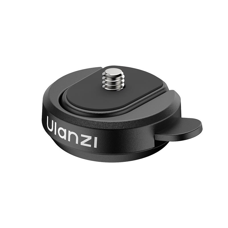 ULANZI CK02 Cka Quick Release Camera Backpack Mount Clip,Ck01 Magnetic Mount Stand for DJI Osmo Pocket 3 Accessories, with Standard 1/4" Thread for Action Cameras Pocket 3 Expansion Adapter