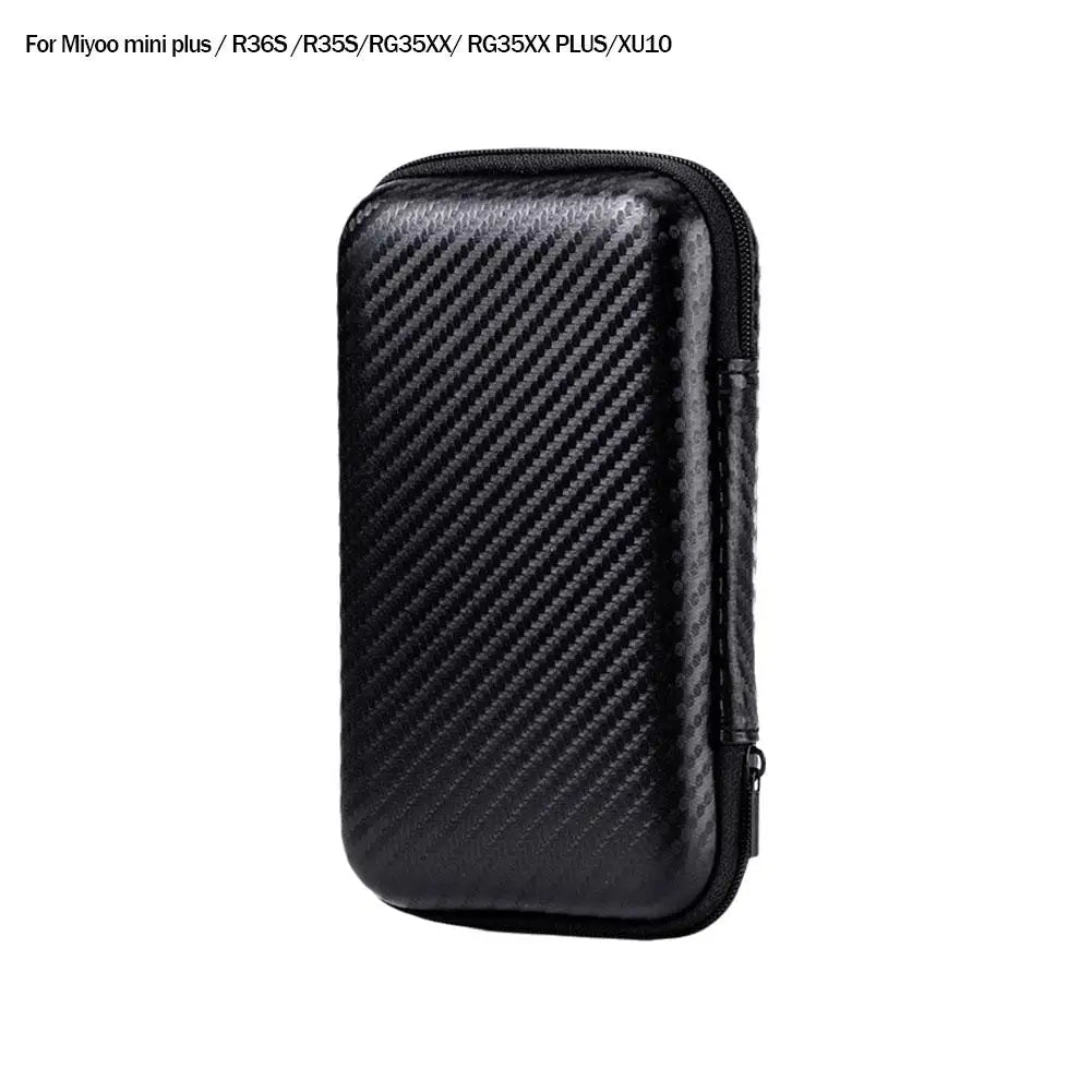 3.5Inch Handheld Game Console Case for Miyoo Mini plus R35S RG35XX RG35XX plus XU10 Protective Travel Retro Mini Playe C2H8