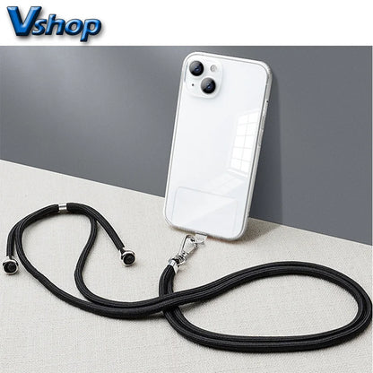 NEW Universal Adjustable Phone Lanyard Strap Mobile Phone Hanging Rope Neck Straps Anti-Lost Lanyards Cell Phone Accessories