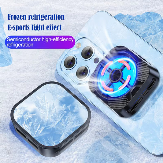 Semiconductor Mobile Phone Radiator Fan Cooler for Phone Cooling Fan Processor Cooler Phone Fan Cooler Gamer Cell Phone