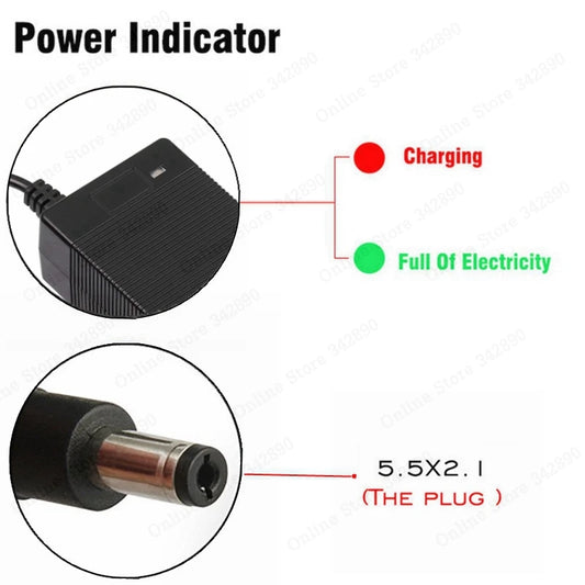 50.4V 2A High Quality Charger 50.4V 2A Lithium Li-Ion Charger for 12S Lithium Battery Pack Fake One Lost Ten Free Shipping