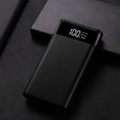 Portable External Power Bank Case DIY 6*18650 Battery Pack Shell 20000 Mah Battery Charge Storage Box without Battery