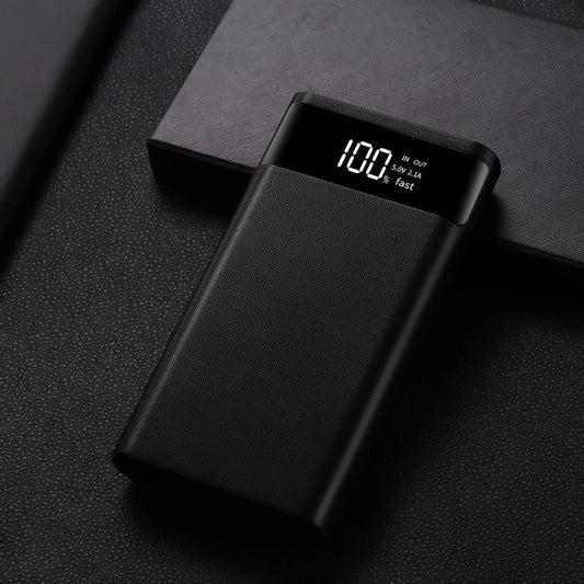 Portable External Power Bank Case DIY 6*18650 Battery Pack Shell 20000 Mah Battery Charge Storage Box without Battery